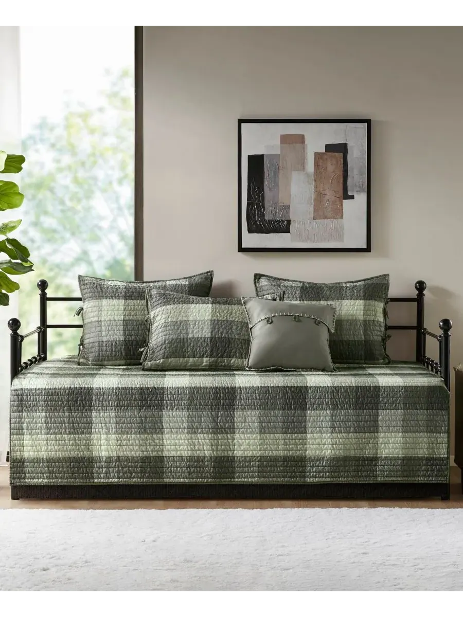 Комплект постельного белья Ridge Herringbone из 6 предметов, для дивана-кровати Madison Park