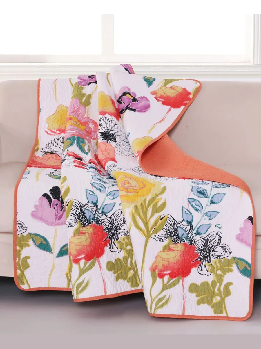 Плед «Акварельная мечта», 50 x 60 дюймов Greenland Home Fashions