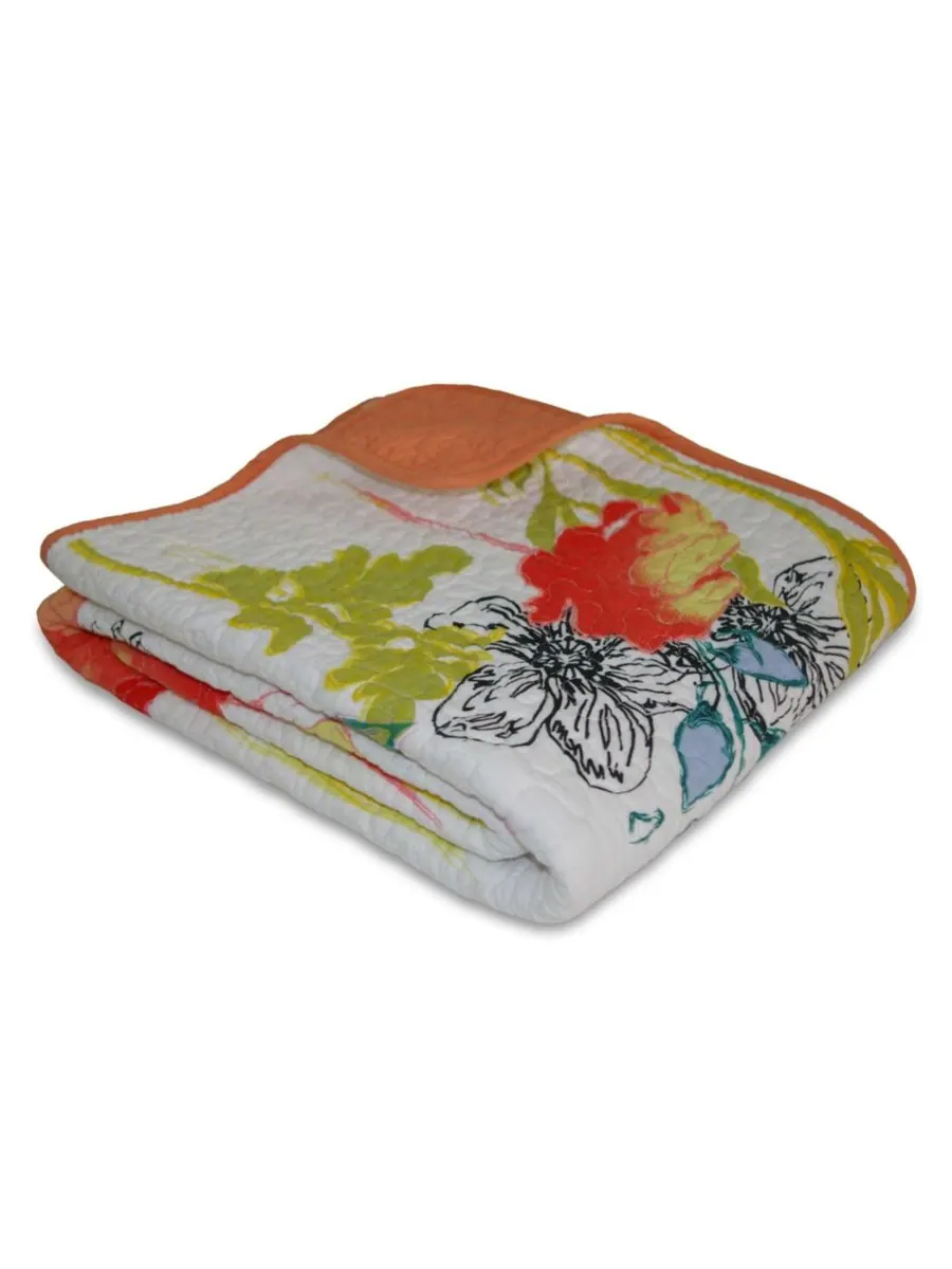 Плед «Акварельная мечта», 50 x 60 дюймов Greenland Home Fashions — изображение 5 из 5, мульти