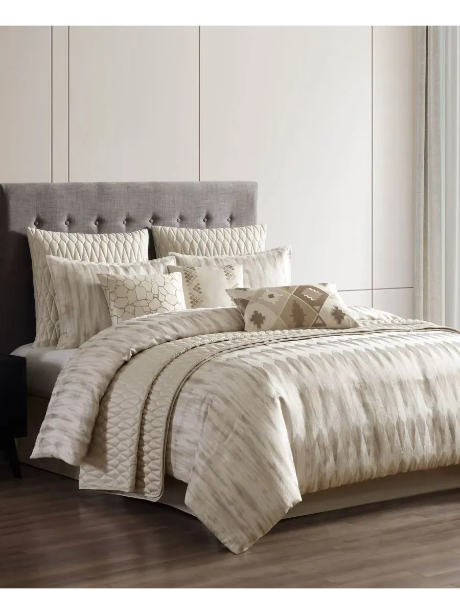Комплект постельного белья с жаккардовым узором Milan Jacquard, 10 предметов, King Riverbrook Home — изображение 3 из 9
