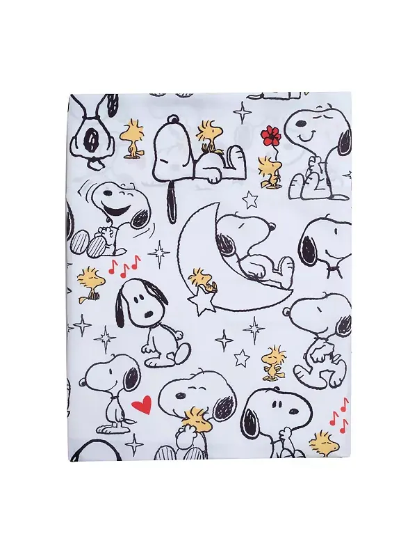 Комплект постельного белья для малышей Snoopy Love из 4 предметов - серый/красный/белый Bedtime — изображение 4 из 4