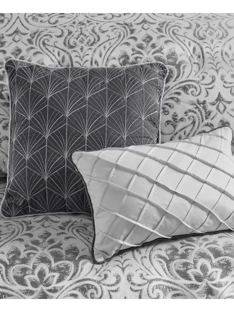 Комплект постельного белья Emilia Jacquard, 12 предметов, размер California King Madison Park — изображение 10 из 10