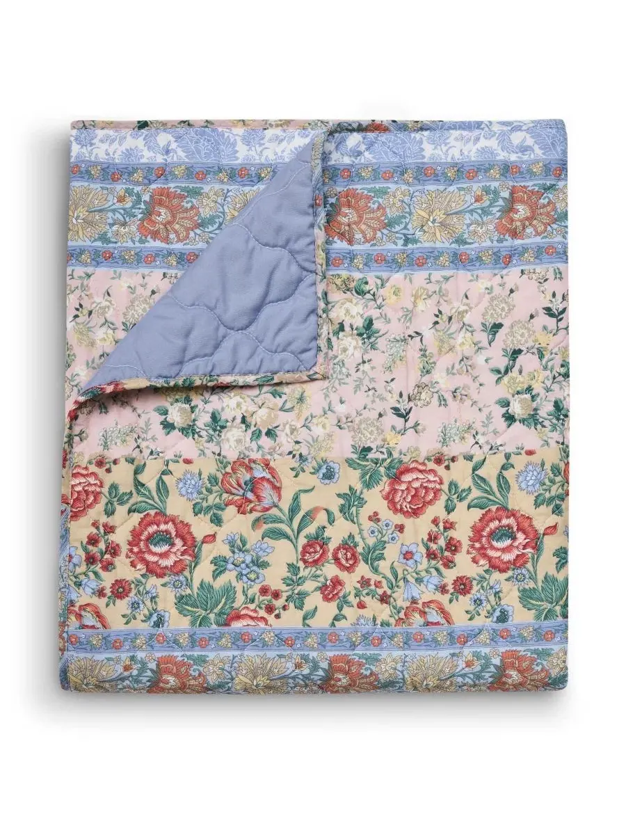 Двусторонний плед Kressida из смесовой хлопковой ткани, 127 x 152 см Greenland Home Fashions