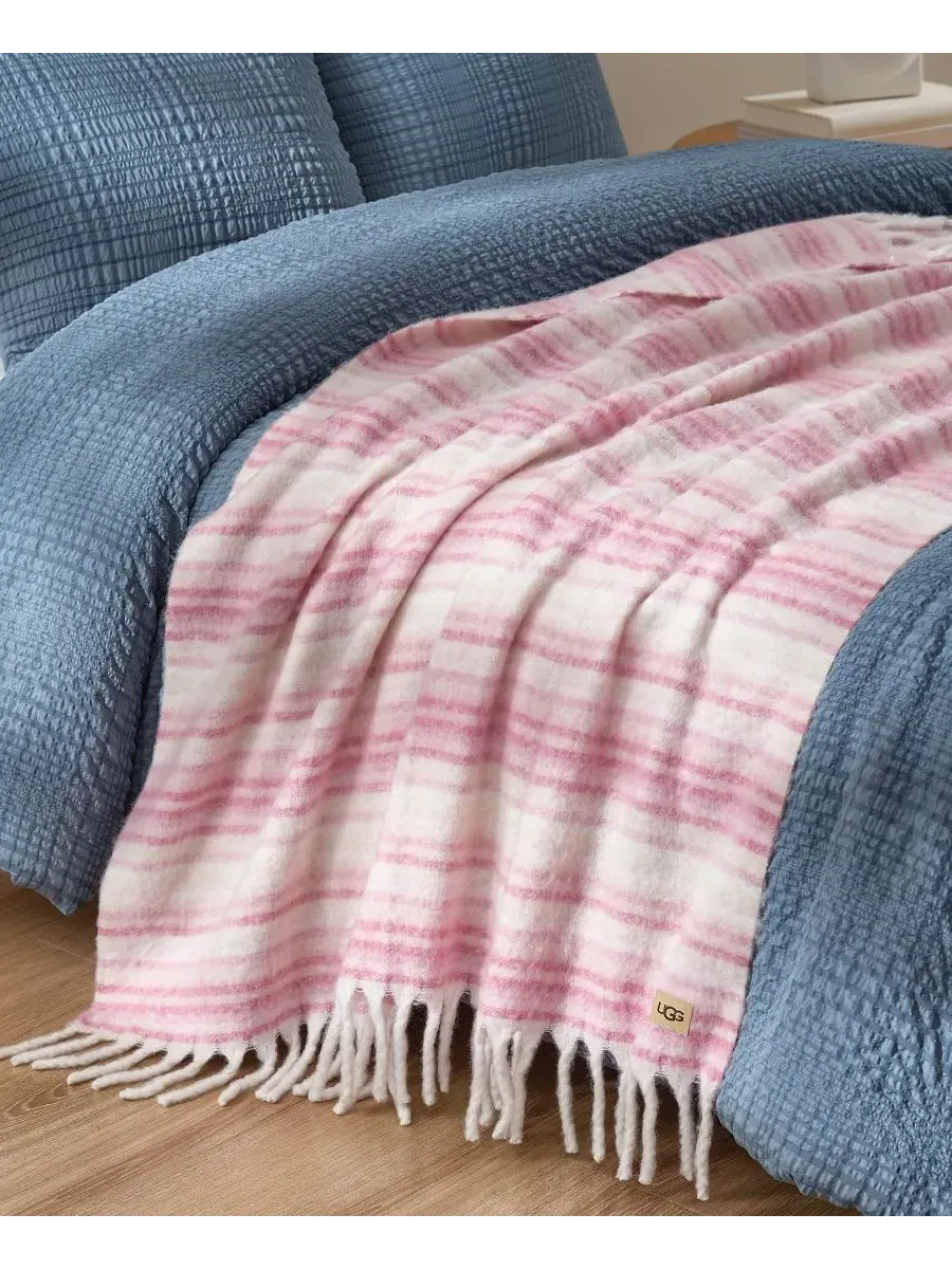 Полосатый плед Joana, 127 x 178 см Ugg — изображение 4 из 9