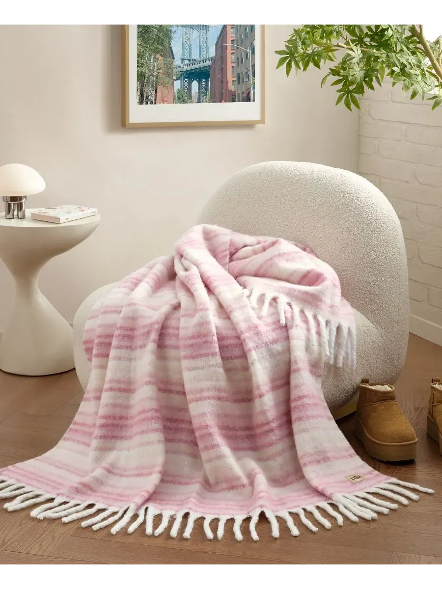Полосатый плед Joana, 127 x 178 см Ugg — изображение 6 из 9