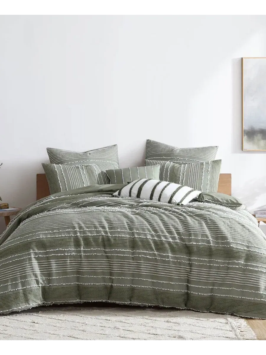 Комплект стеганого жаккардового покрывала Harley Jacquard 5-Piece Riverbrook Home
