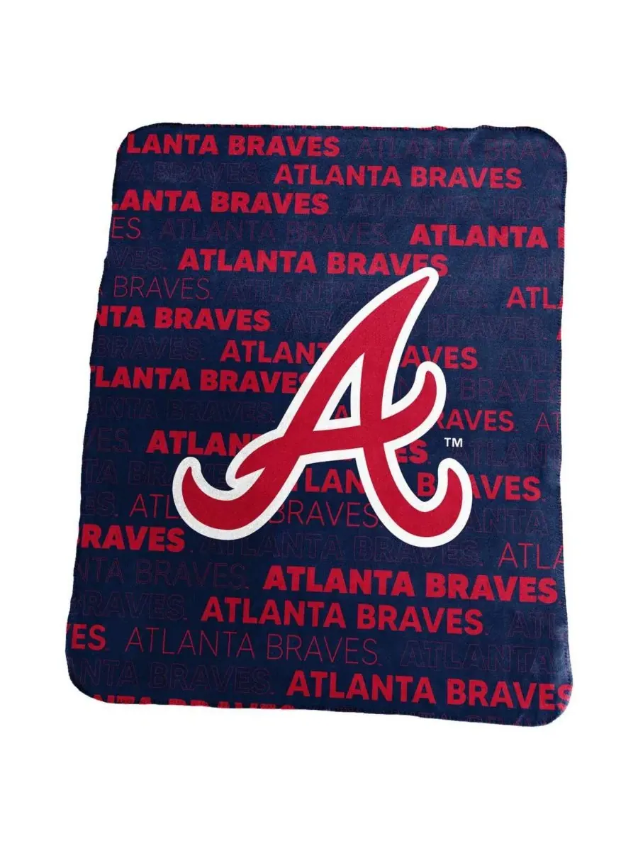 Плед флисовый Classic Fleece Throw Blanket Logo Brands