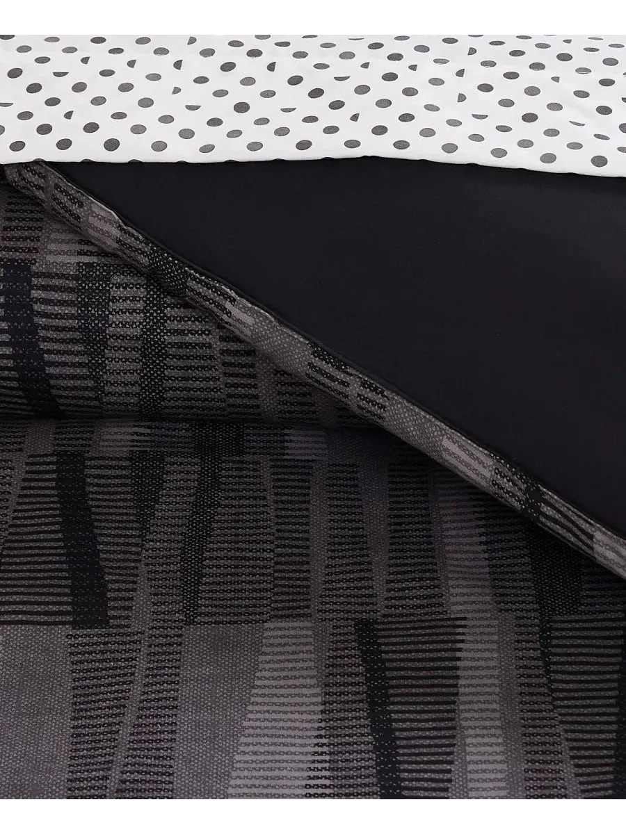 Комплект постельного белья Woven Geo из 8 предметов, Queen Nine West — изображение 5 из 11, серый