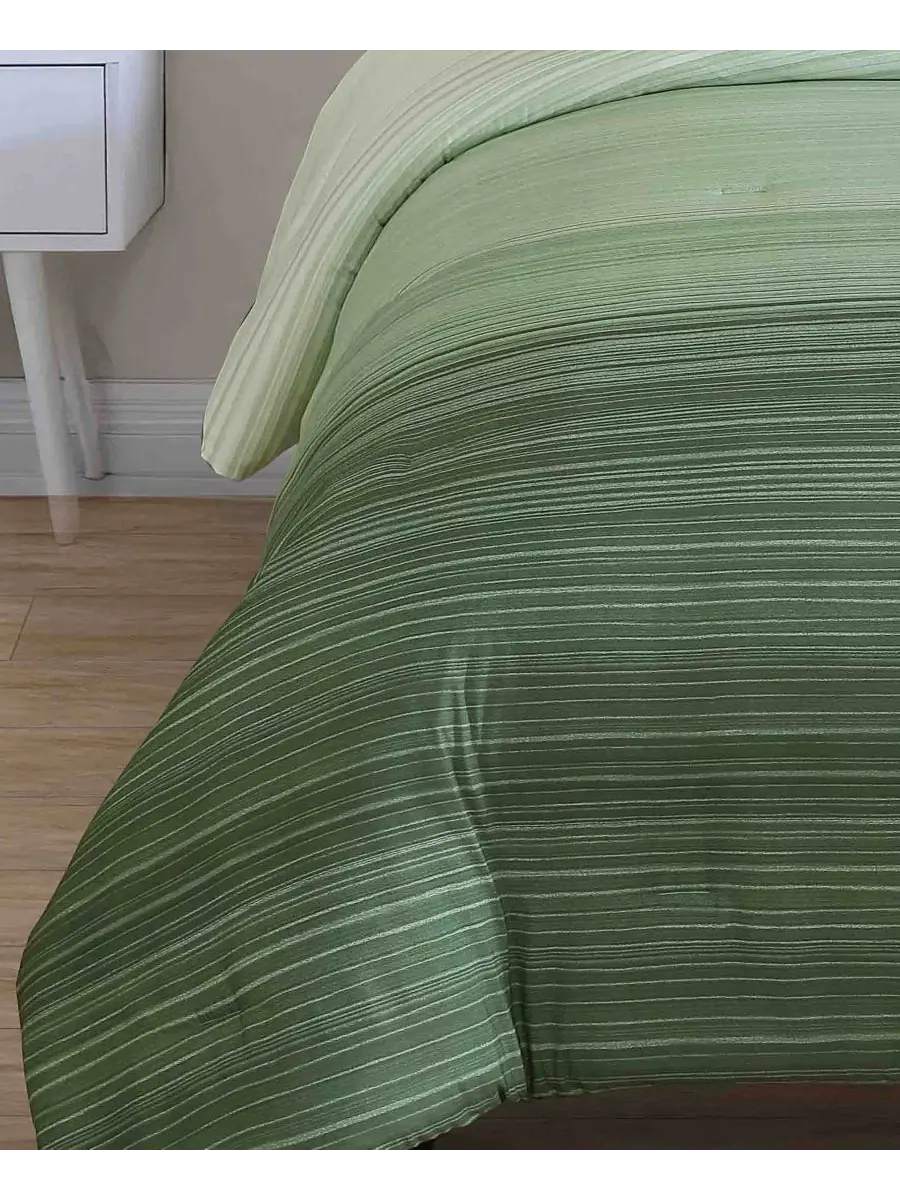 Комплект стеганого одеяла Kai Reversible Riverbrook Home — изображение 3 из 6, зеленый