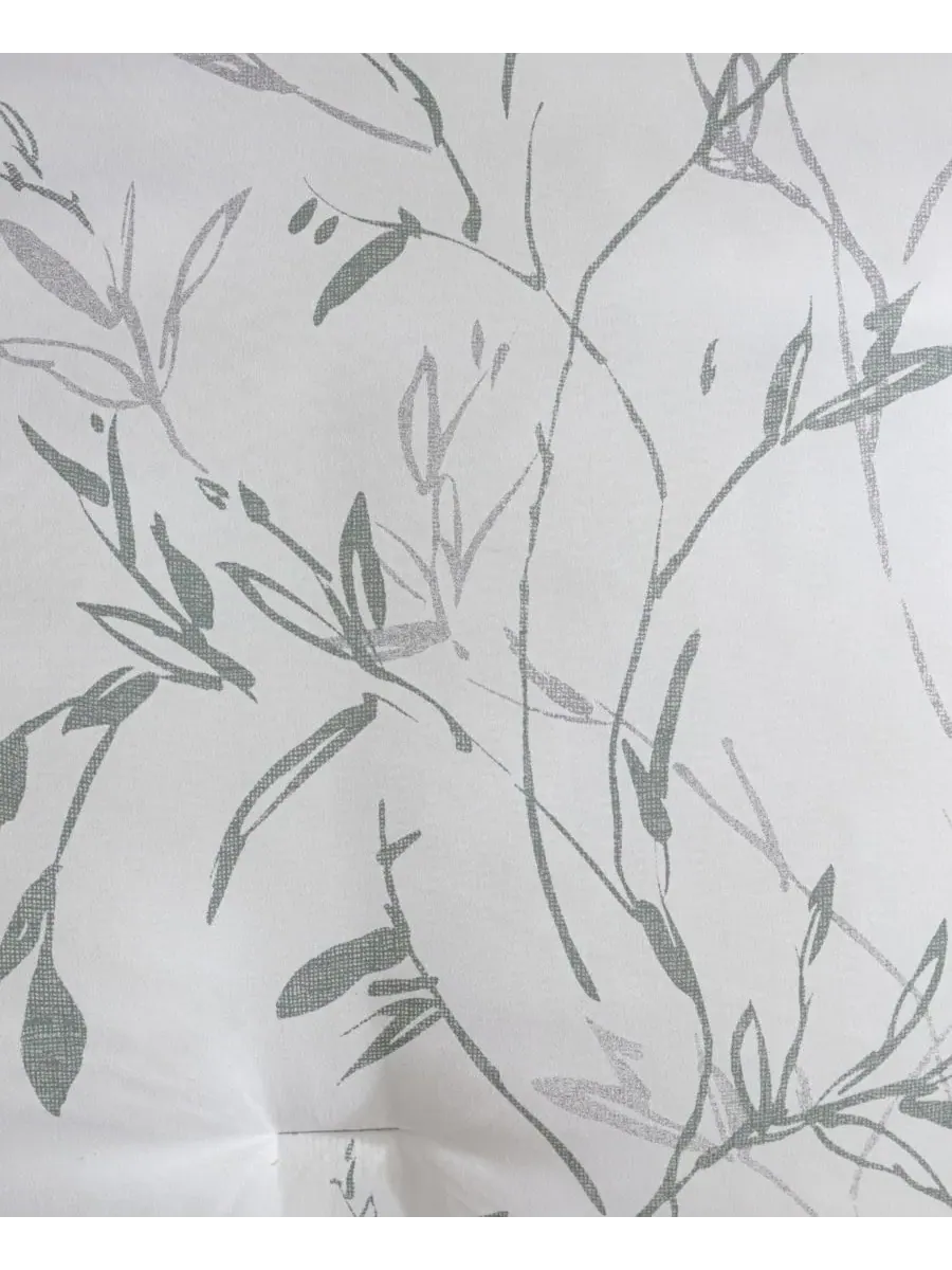 Комплект постельного белья Ink Wash Vine из 4 предметов, Full/Queen Kenneth Cole New York — изображение 8 из 11, зеленый