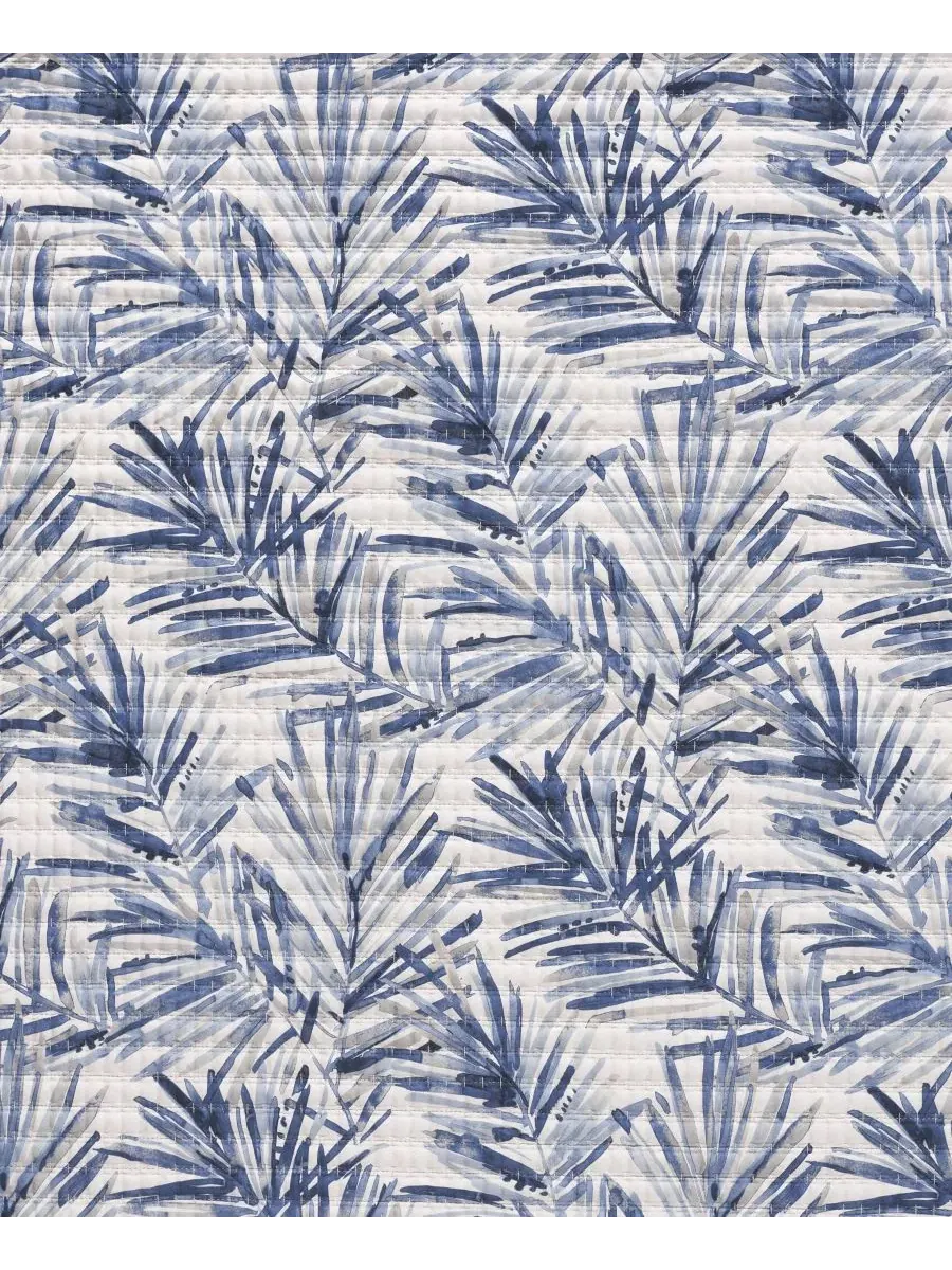 Комплект стеганых одеял Palm Beach Floral, Full/Queen Salt Life — изображение 6 из 6, синий