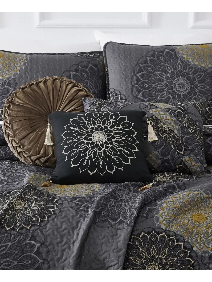Комплект постельного белья Midnight Floral из 6 предметов, размер Full/Queen Southshore Fine Linens — изображение 3 из 4
