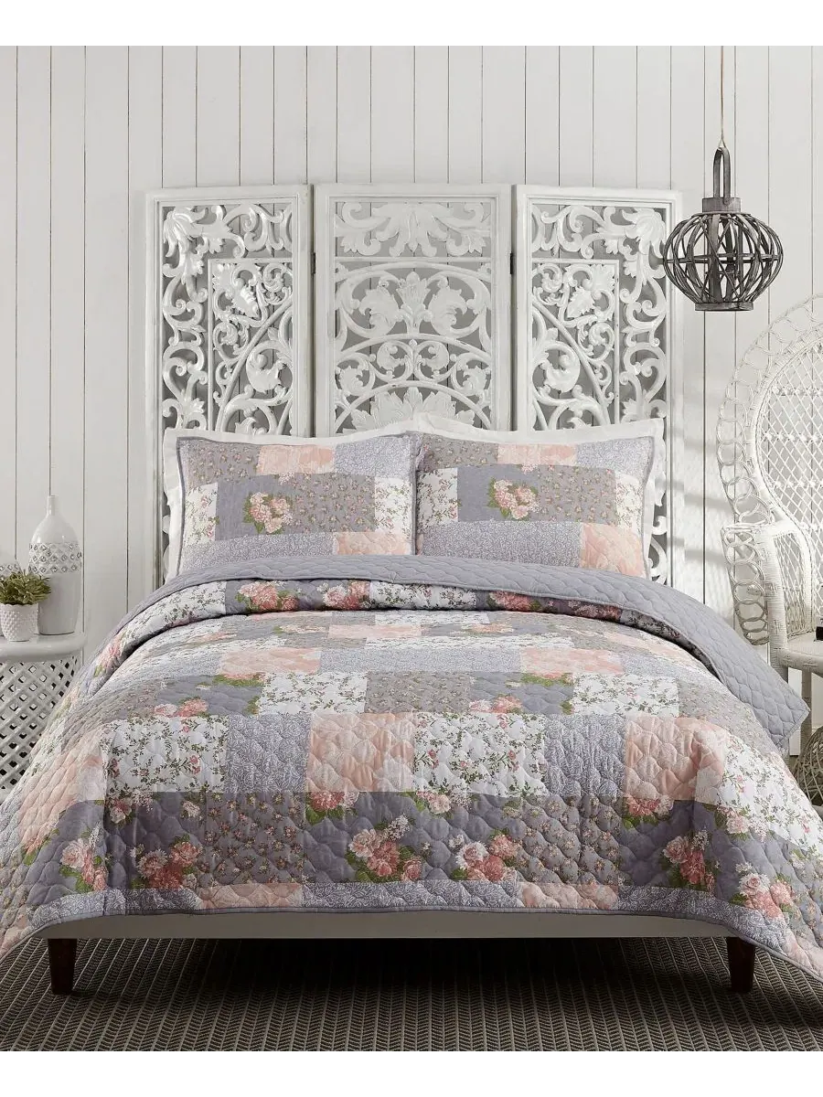 Комплект стеганого покрывала La Flor Patchwork Modern Heirloom