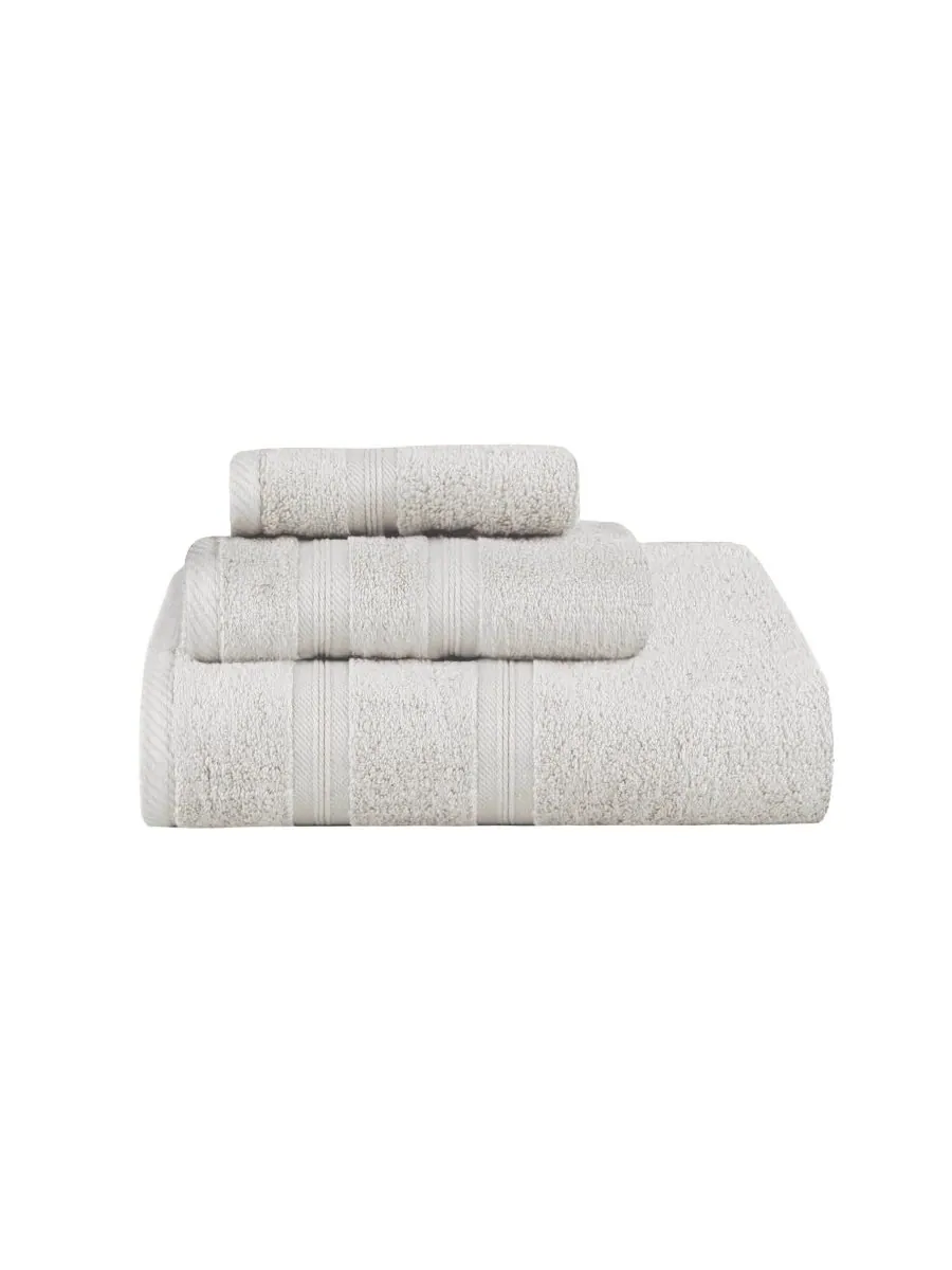 Набор из 3 полотенец smart dry zero twist cotton разных цветов Superior