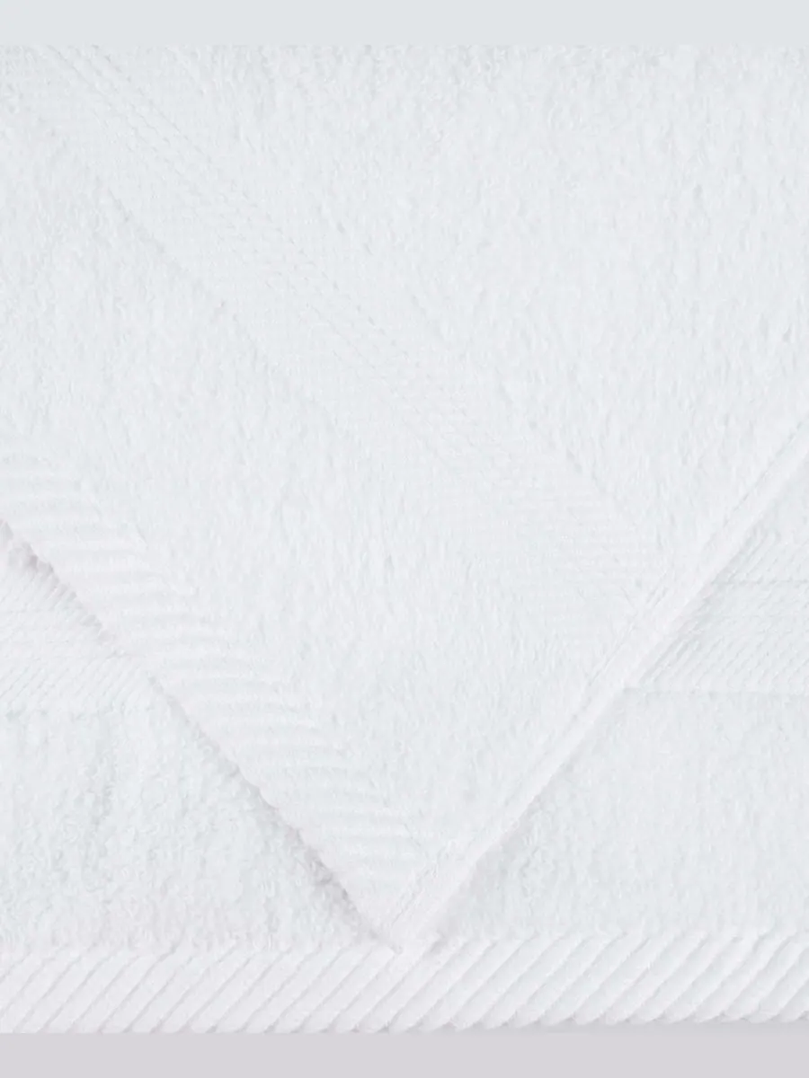 Набор из 3 полотенец Smart Dry Zero Twist Cotton разных цветов Superior — изображение 9 из 9, белый