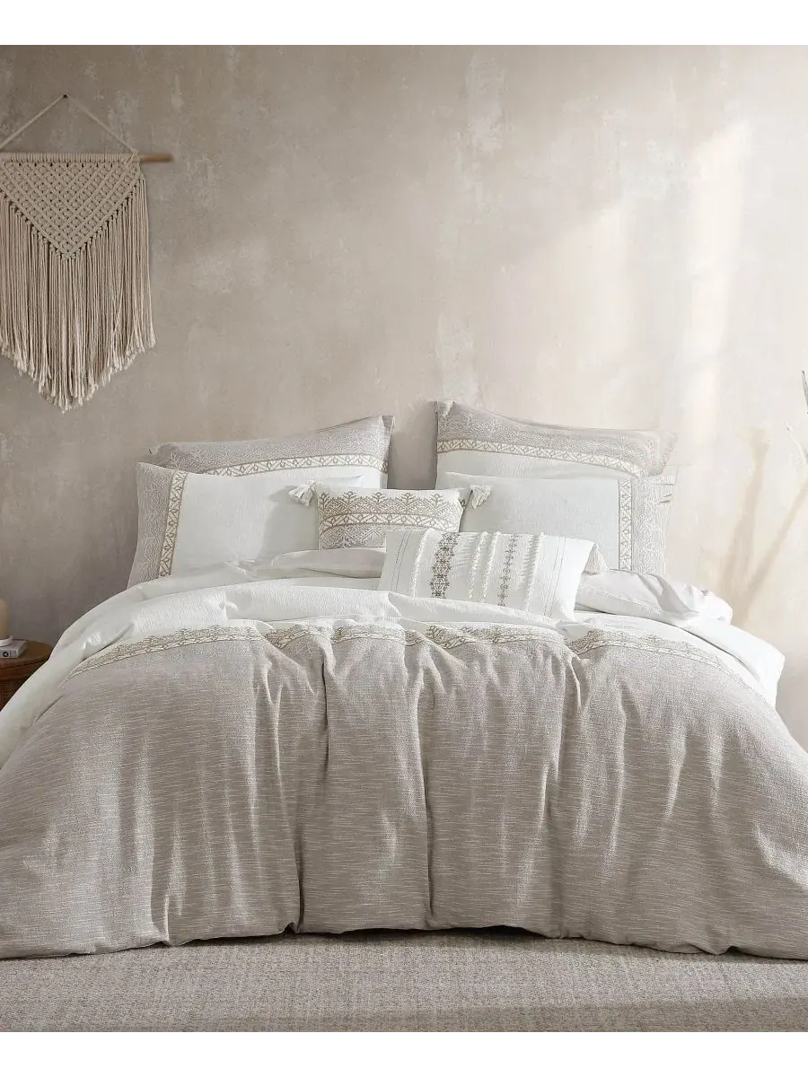 Комплект стеганого одеяла Preston Jacquard 5-предметный, Queen Riverbrook Home