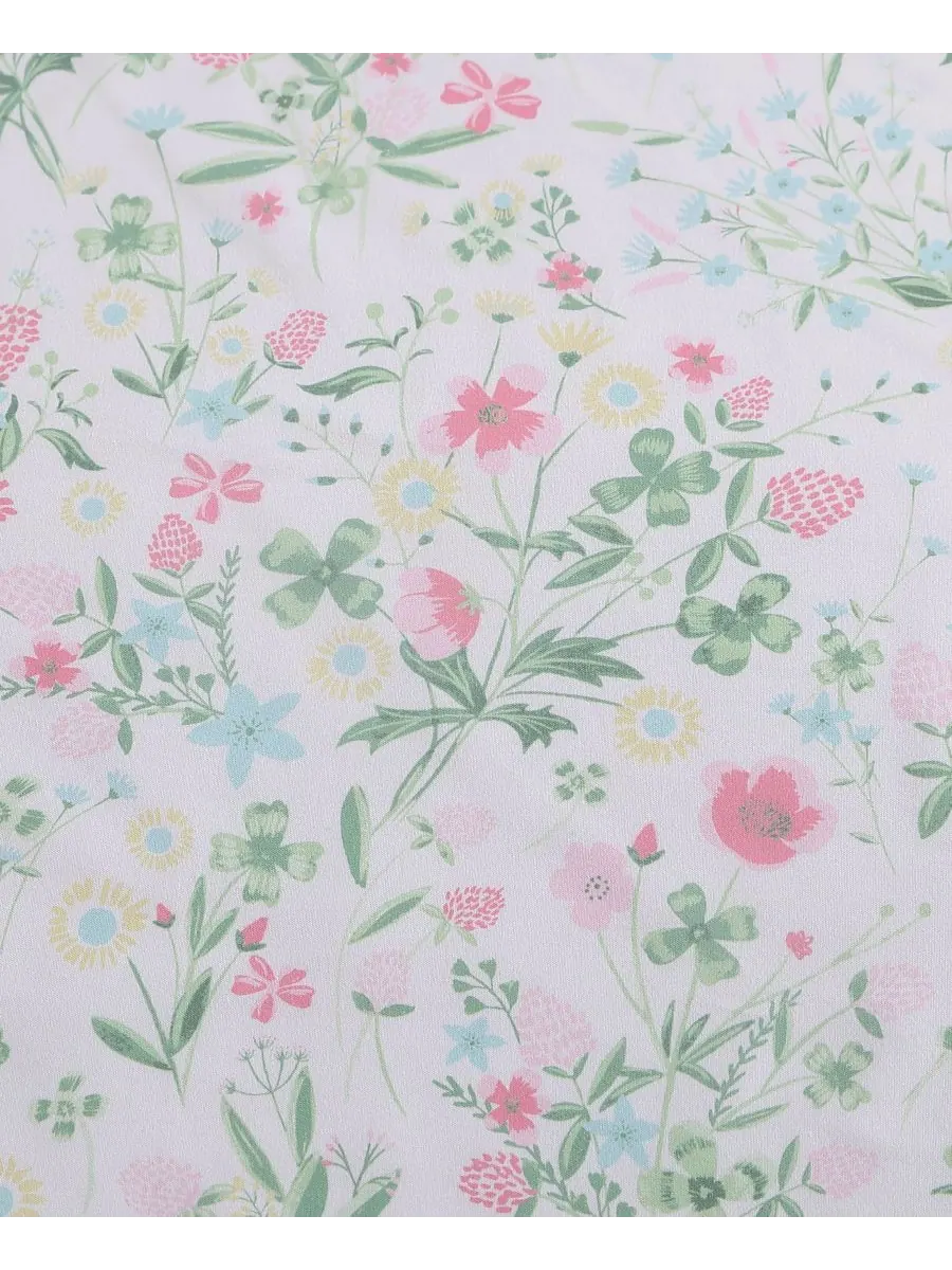 Комплект постельного белья из микрофибры, 4 предмета, размер Queen Laura Ashley, цвет posey dance — изображение 3 из 5