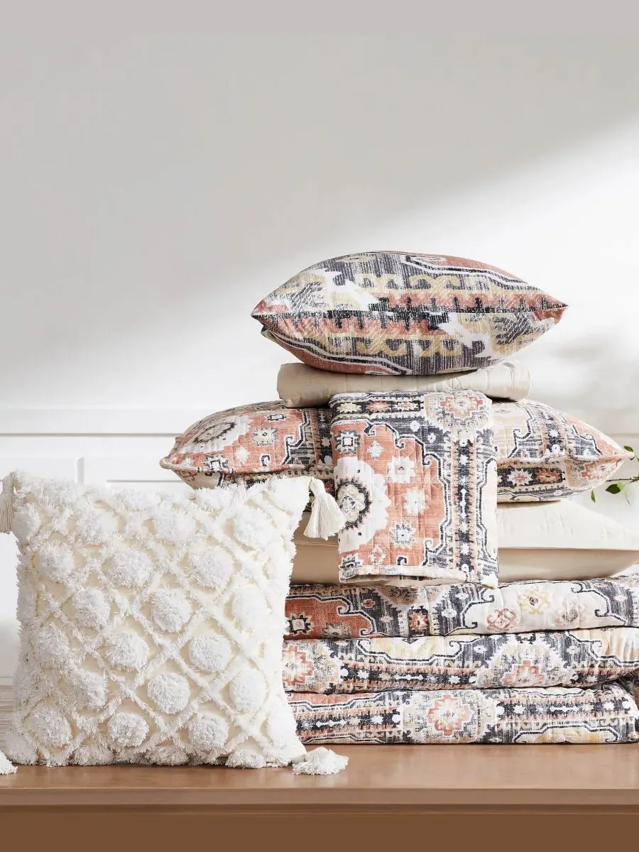 Комплект постельного белья «Килим» из 7 предметов, размер Full/Queen Southshore Fine Linens — изображение 2 из 4, прозрачный