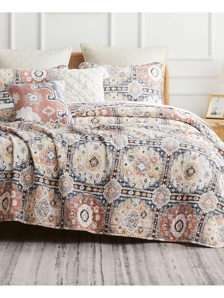 Комплект постельного белья «Килим» из 7 предметов, размер Full/Queen Southshore Fine Linens — изображение 3 из 4, прозрачный