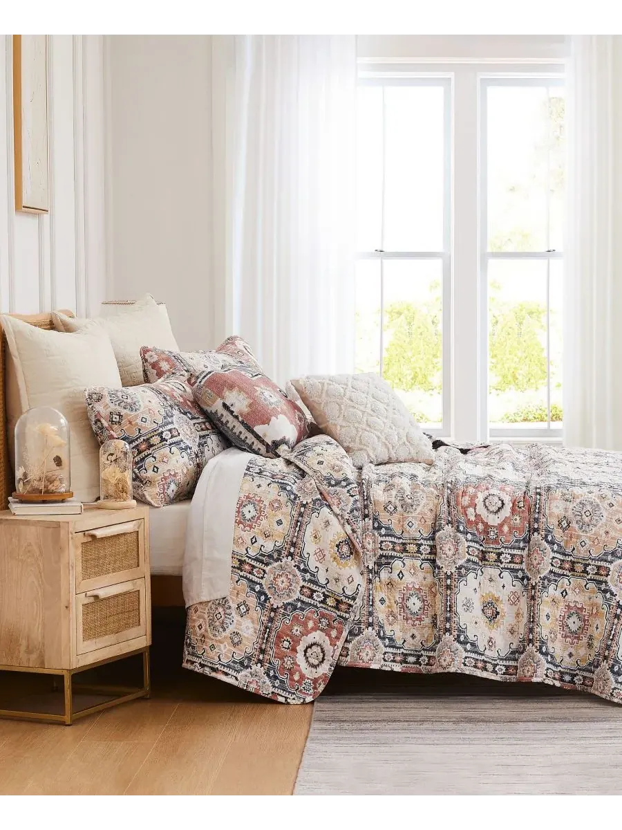 Комплект постельного белья «Килим» из 7 предметов, размер Full/Queen Southshore Fine Linens — изображение 4 из 4, прозрачный