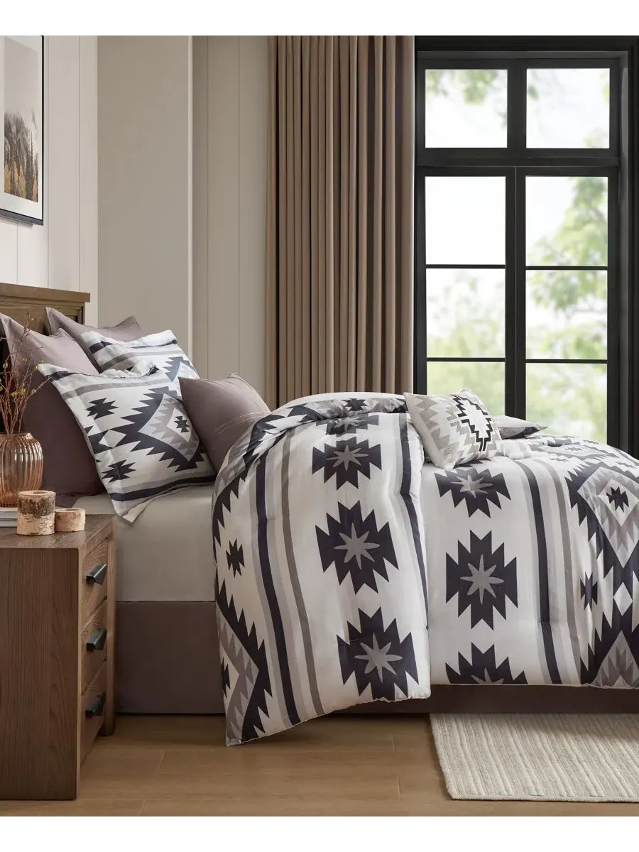 Комплект постельного белья Timberline Textured 8-Pc. Woolrich — изображение 7 из 15, тауп