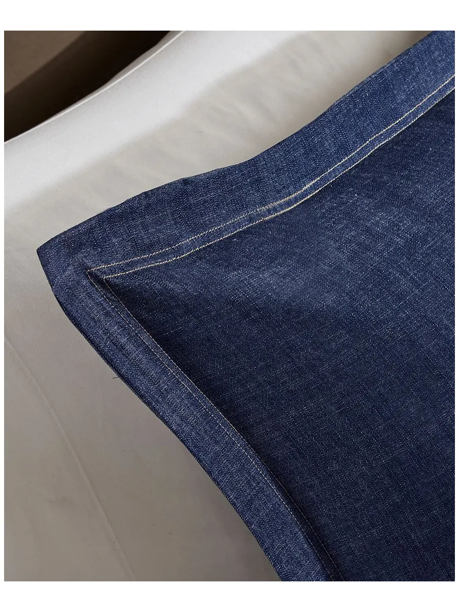 Комплект постельного белья Perry Denim из 5 предметов, размер King/California King Woolrich — изображение 2 из 7, синий