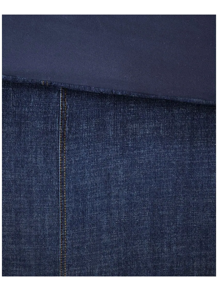 Комплект постельного белья Perry Denim из 5 предметов, размер King/California King Woolrich — изображение 4 из 7, синий