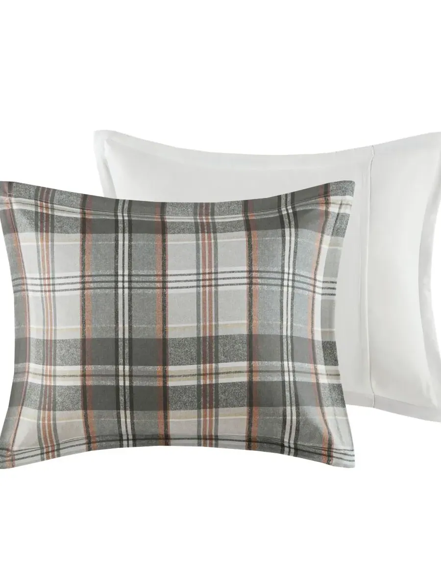 Комплект постельного белья Blake Plaid из 5 предметов, размер Full/Queen Intelligent Design — изображение 6 из 10
