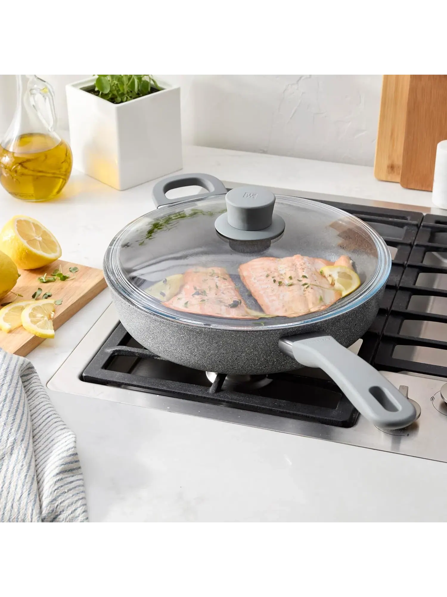 Сотейник Zwilling Parma Plus, 28 см — изображение 4 из 5, серый