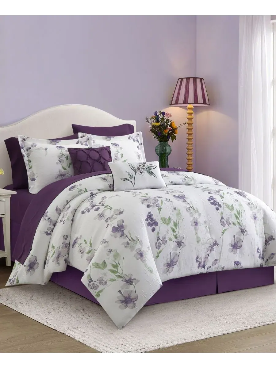 Комплект постельного белья Kinton Floral, 10 предметов, King Stratford Park