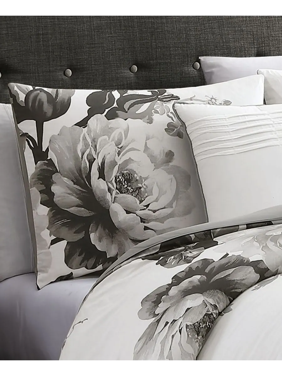 Комплект постельного белья Ridgely из 7 предметов, размер King Riverbrook Home — изображение 4 из 6, серый