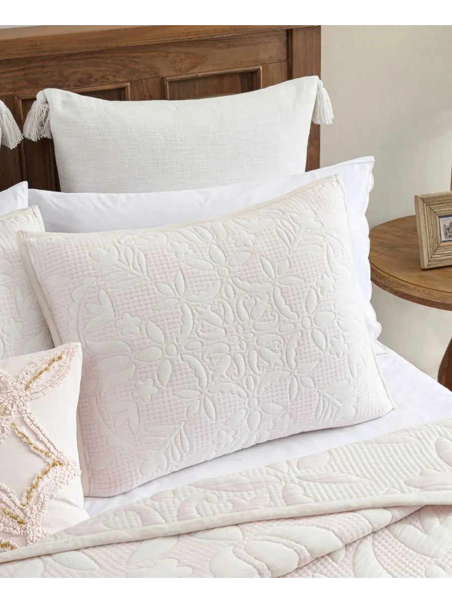 Комплект постельного белья Medallion Floral из 3 предметов, размер Full/Queen Peri Home — изображение 4 из 5