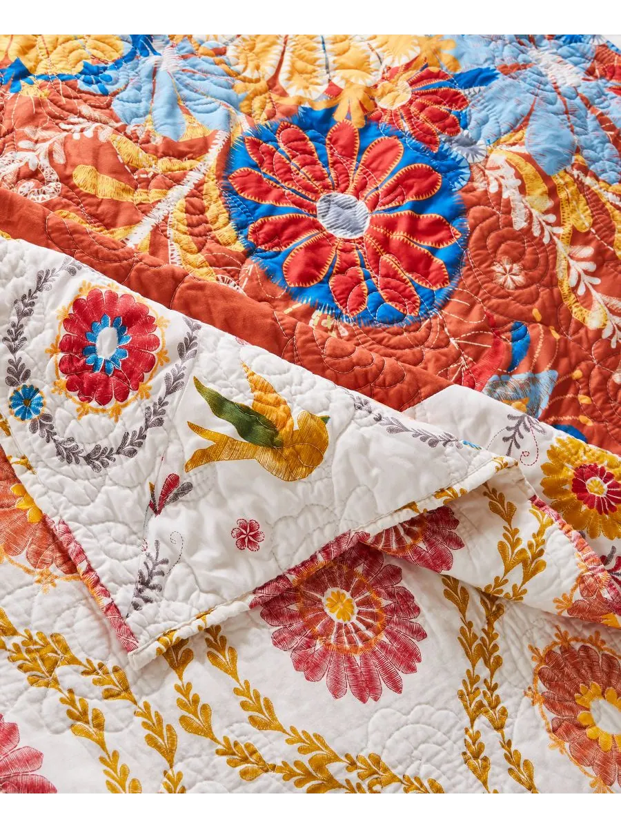 Комплект постельного белья Topanga из 3 предметов, размер King Greenland Home Fashions, пряный — изображение 5 из 5