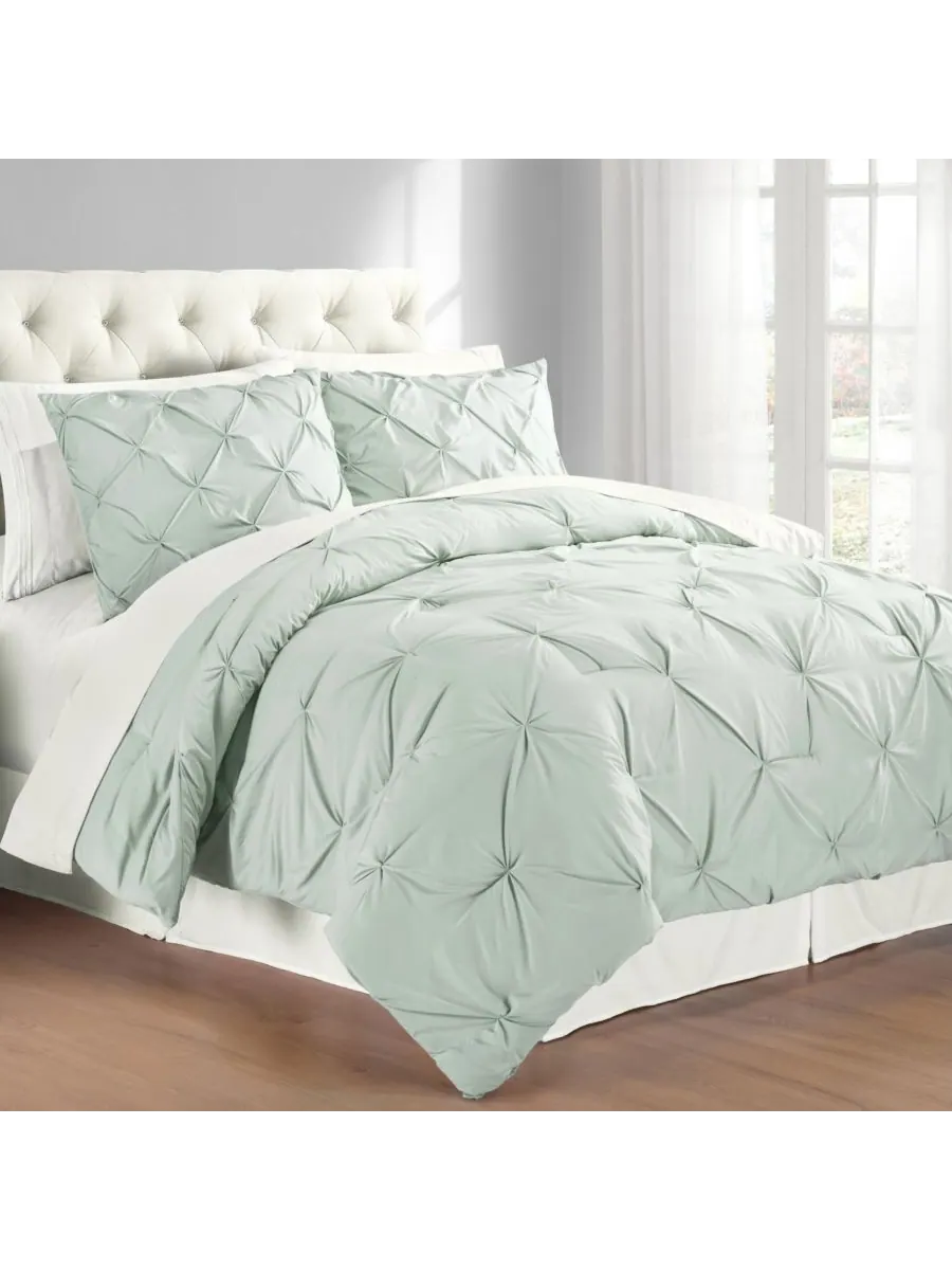 Комплект постельного белья Premium Collection Pintuck из 3 предметов, размер King Cathay Home Inc.