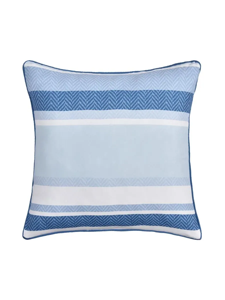 Комплекты постельного белья Carson Multi Stripe Royal Court, синий, размер 20" x 20"
