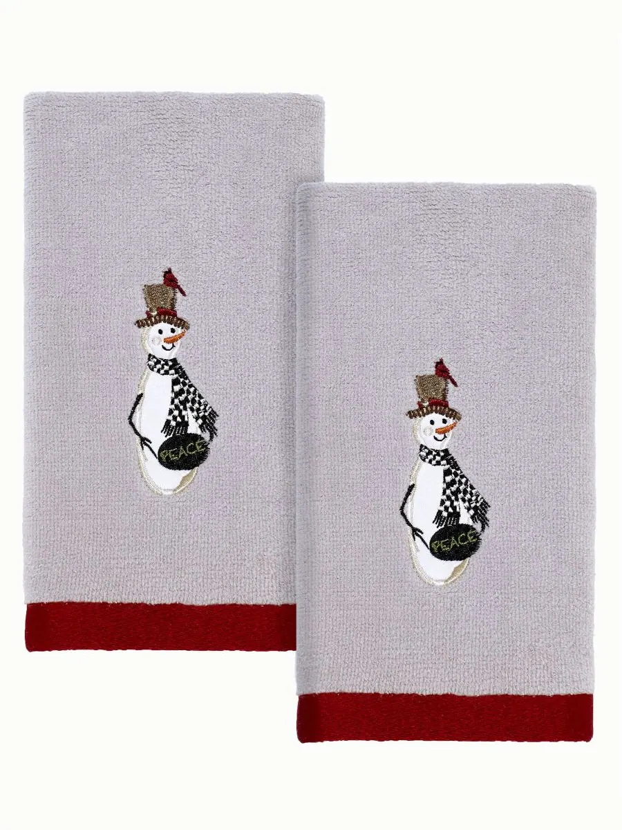 Праздничный набор из 2 полотенец для рук Country Friends, 11 x 16 дюймов Avanti
