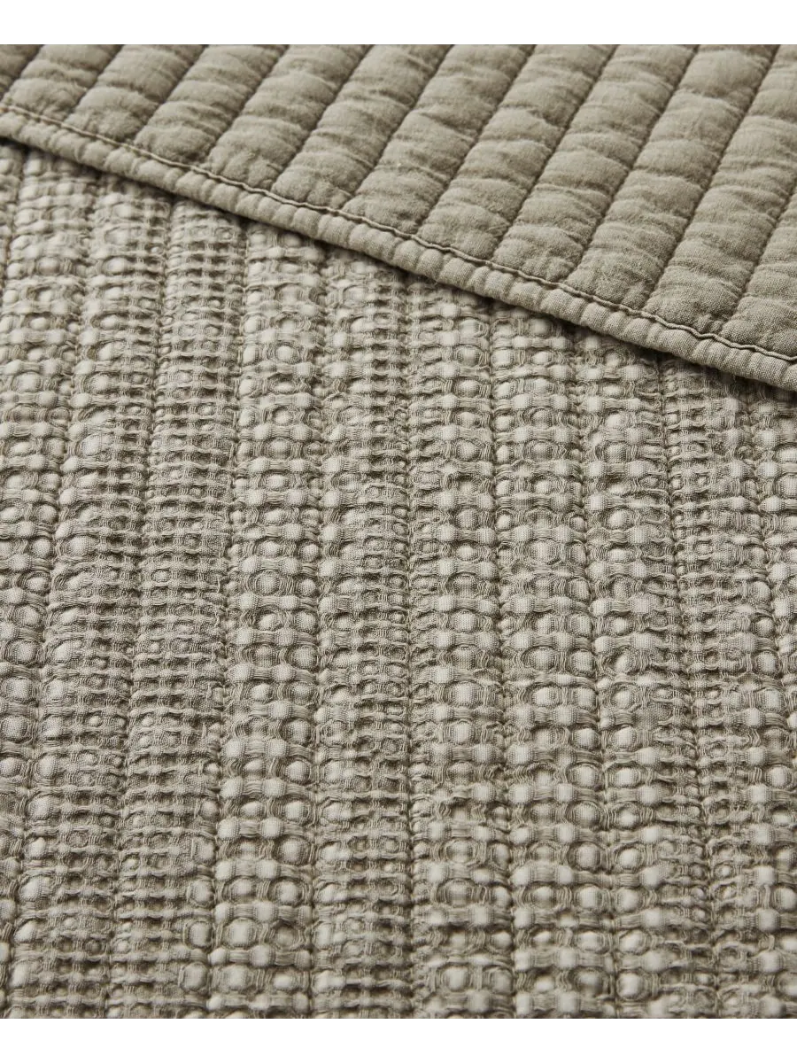 Комплект постельного белья Loden Stone Washed, 2 предмета, размер Twin/Twin XL Levtex — изображение 5 из 6, тауп
