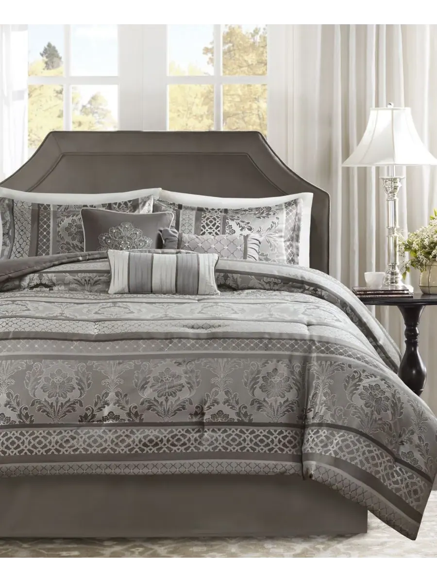 Комплект постельного белья Bellagio Jacquard из 7 предметов, размер King Madison Park