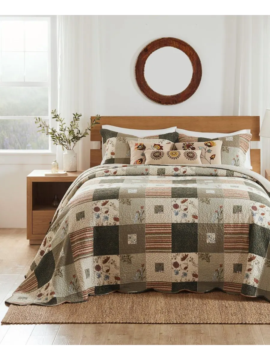 Комплект постельного белья Sedona Desert Beauty из 3 предметов, размер King Greenland Home Fashions — изображение 4 из 4