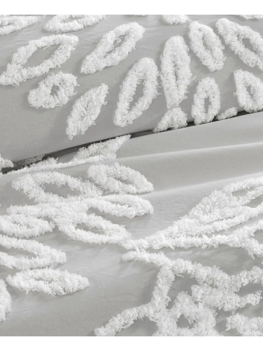 Комплект постельного белья Veronica Floral Tufted из 3 предметов, размер King/California King — изображение 2 из 10