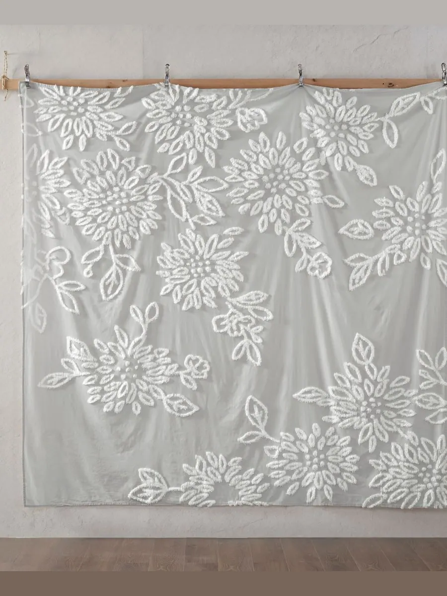 Комплект постельного белья Veronica Floral Tufted из 3 предметов, размер King/California King — изображение 6 из 10
