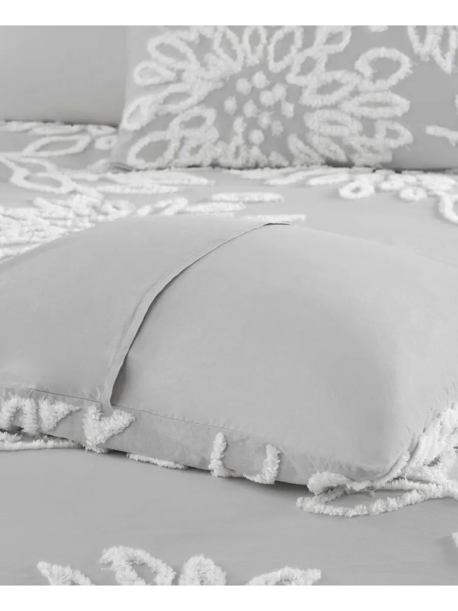 Комплект постельного белья Veronica Floral Tufted из 3 предметов, размер King/California King — изображение 10 из 10