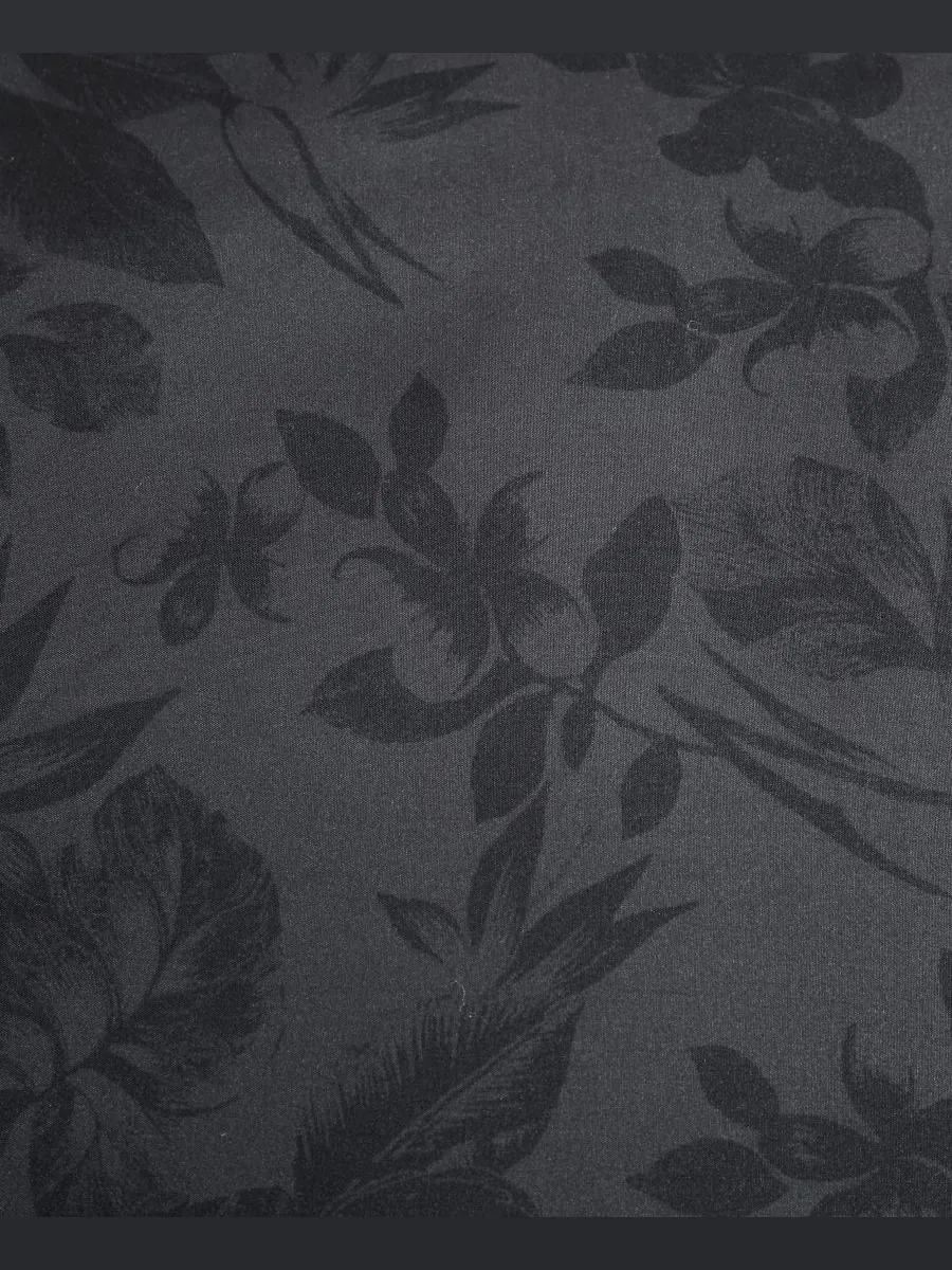 Комплект постельного белья silhouette floral, 4 предмета, размер king. Kenneth Cole New York — изображение 7 из 9, черный