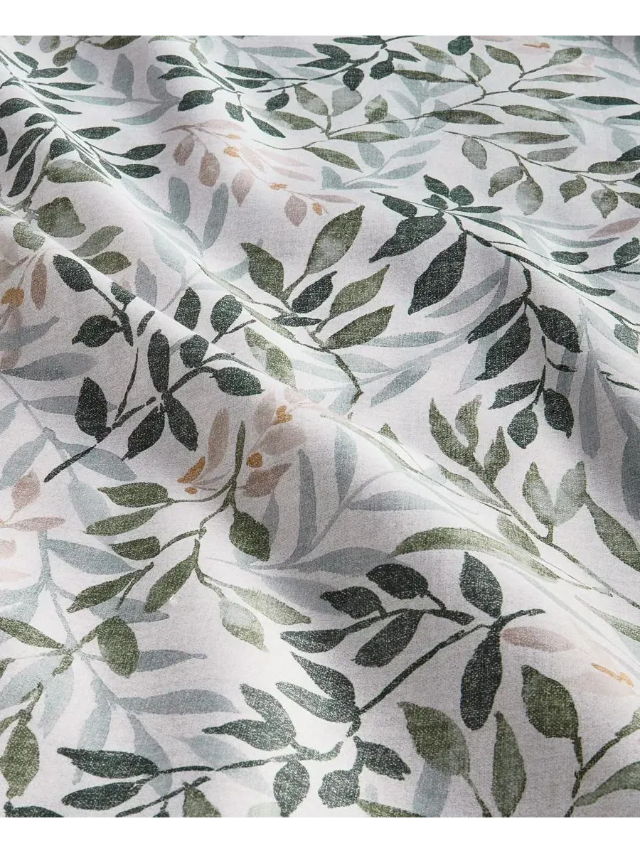 Комплект постельного белья Linden Vines из 3 предметов, Full/Queen Charter Club — изображение 10 из 10, зеленый