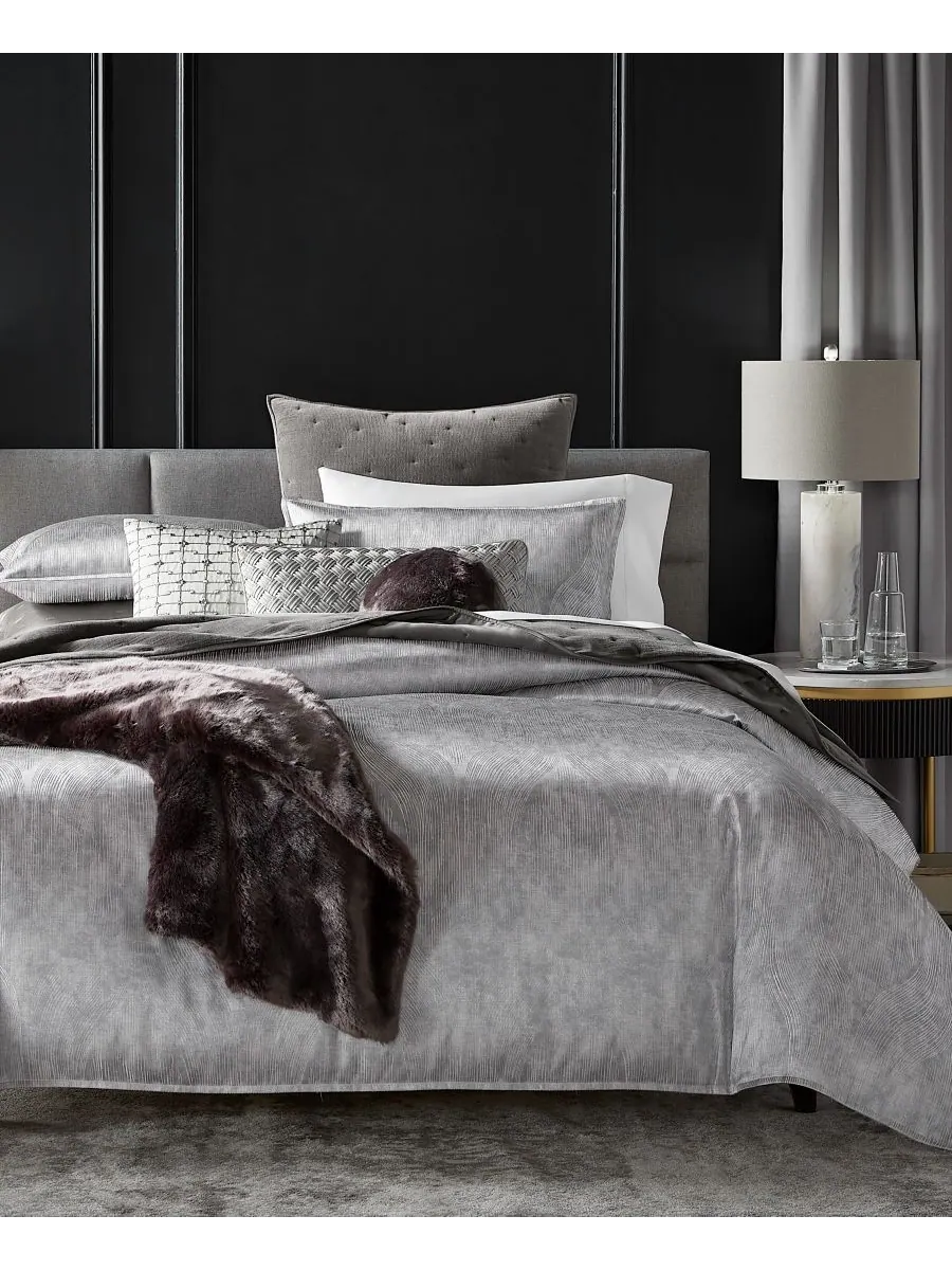 Комплект постельного белья Linear Ogee из 3 предметов, размер King Hotel Collection