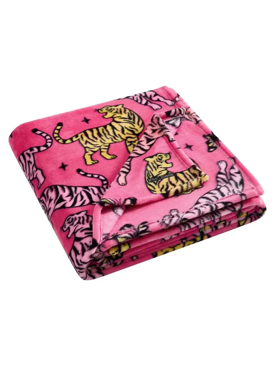 Плед из флиса с принтом Butterfly Tiger Betsey Johnson