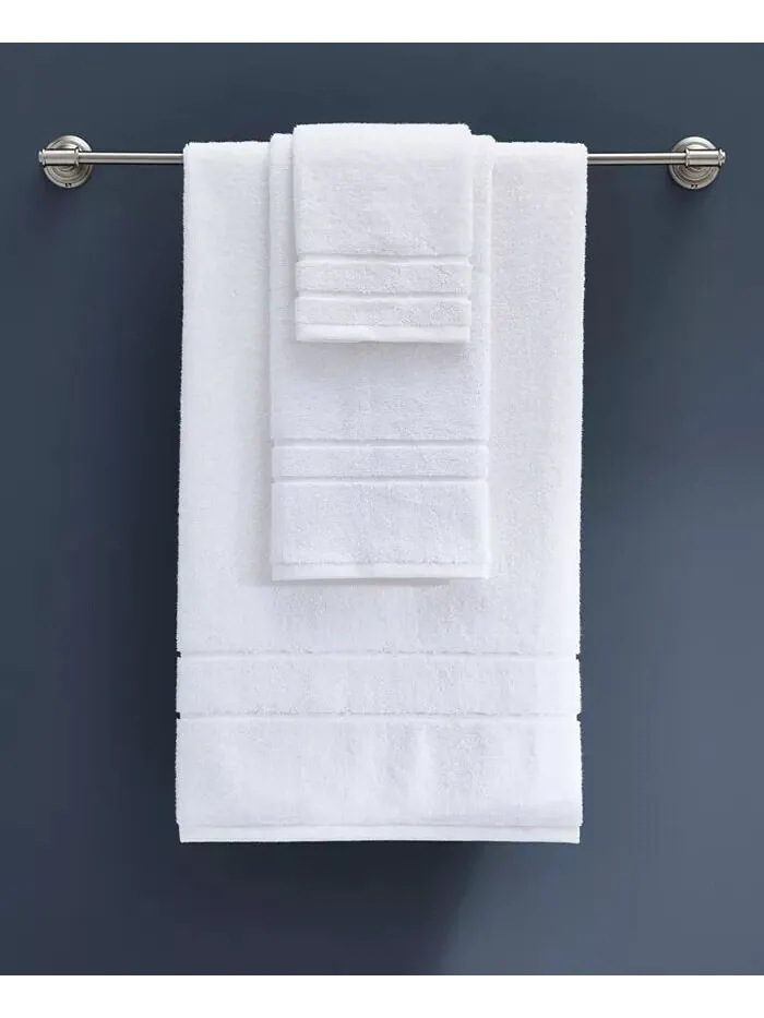 Набор полотенец Supima х Martex Clean Design Home хлопковые 2 шт — изображение 3 из 5, белый