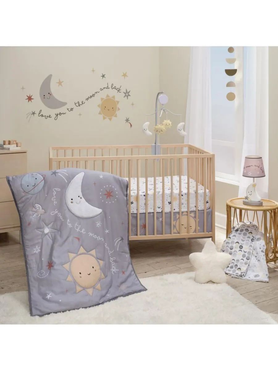Комплект постельного белья для детской кроватки Bedtime Originals Celestial из 3 предметов