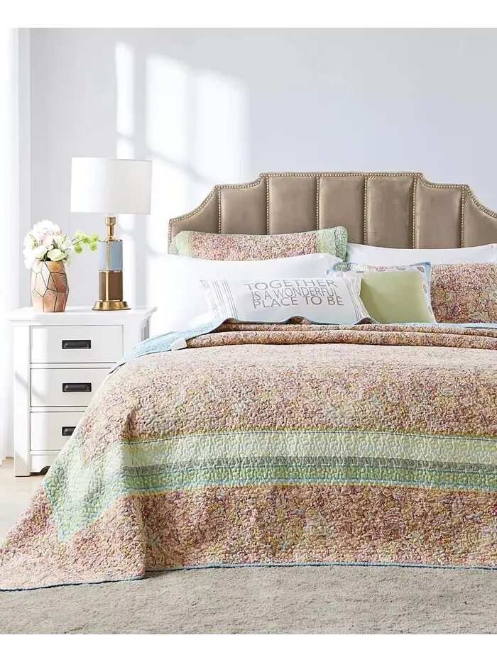 Коллекция современных покрывал Palisades из хлопка и полиэстера Greenland Home Fashions