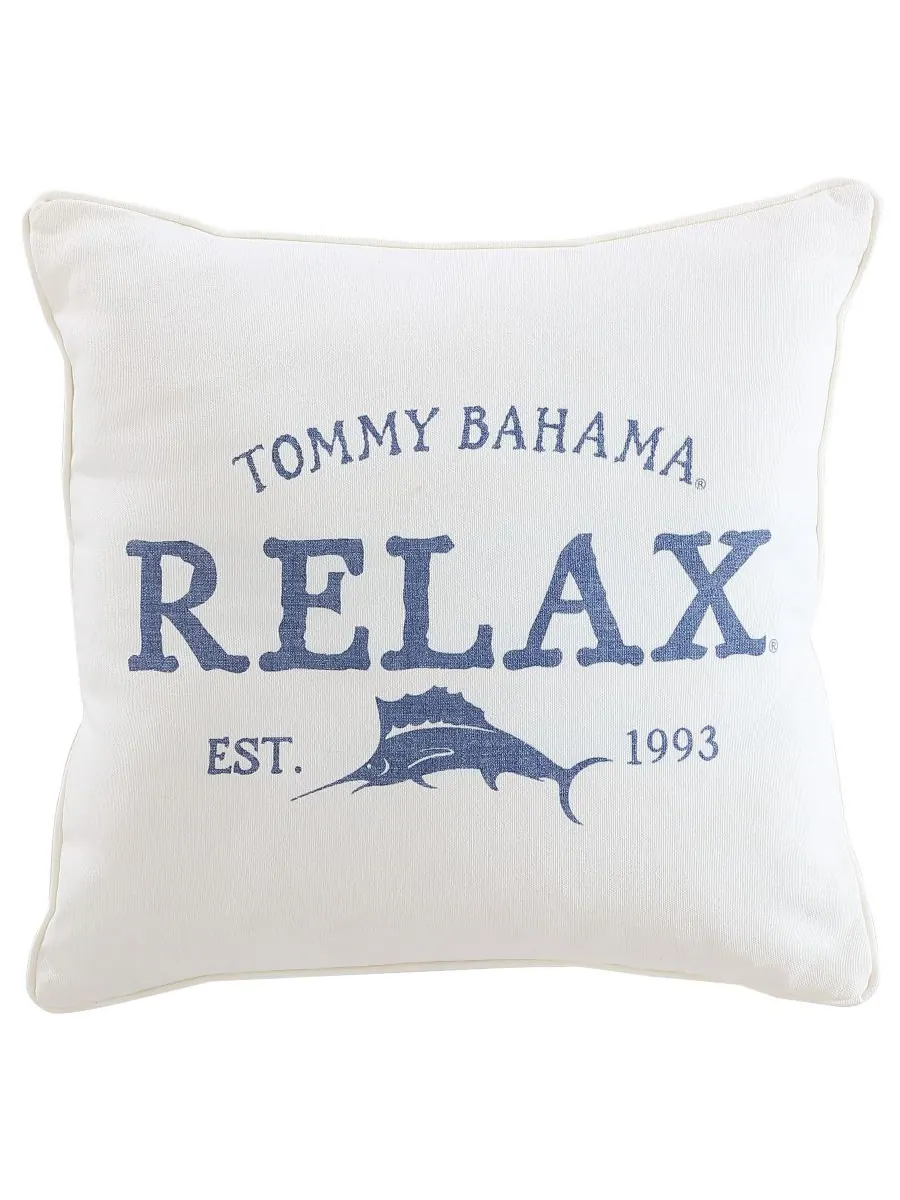 Комплект постельного белья Raw Coast из 5 предметов, размер Queen Tommy Bahama Home — изображение 6 из 6, синий